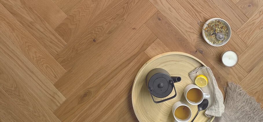 Parquet contrecollé de marque chêne de l'Est